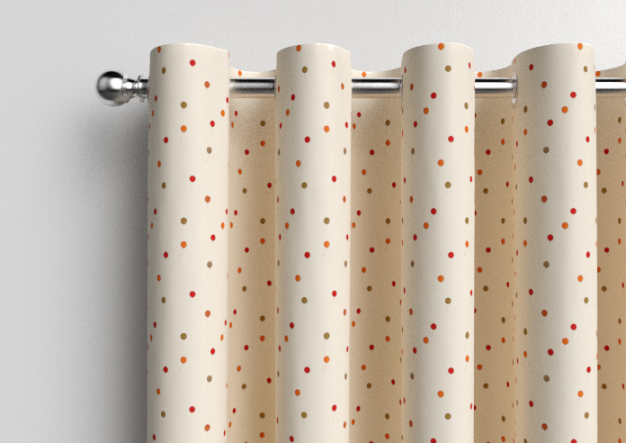 May Day, Balloons Spice - Made to Measure Curtains - Image 12